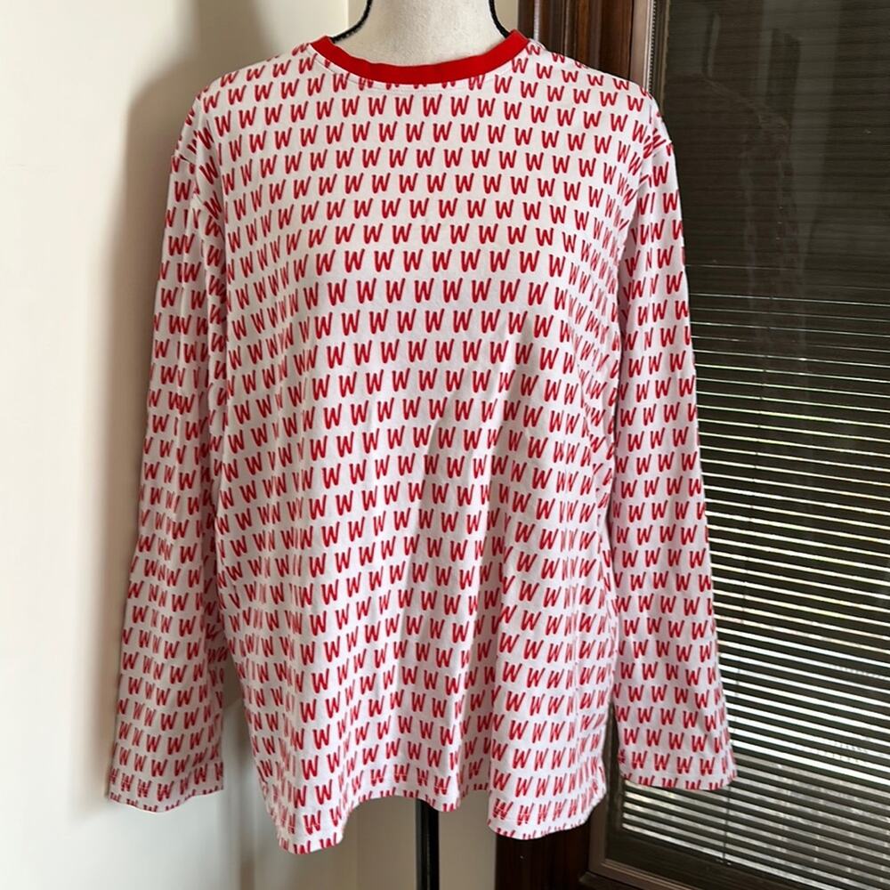 Wendy's | Wendy's Logo Long Sleeve Shirt Size L